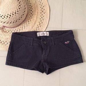 Hollister Navy Blue Shorts